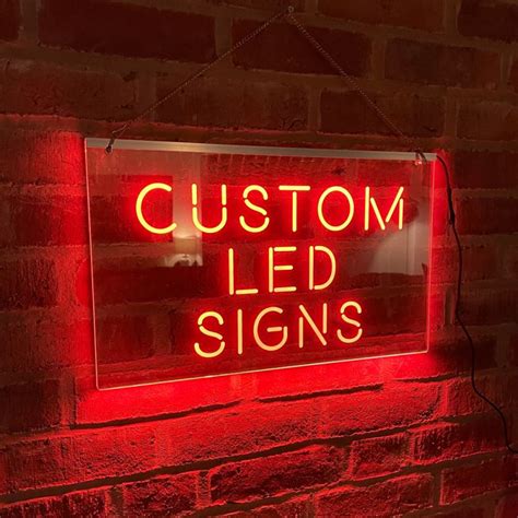 Led Sign Custom Plug In 